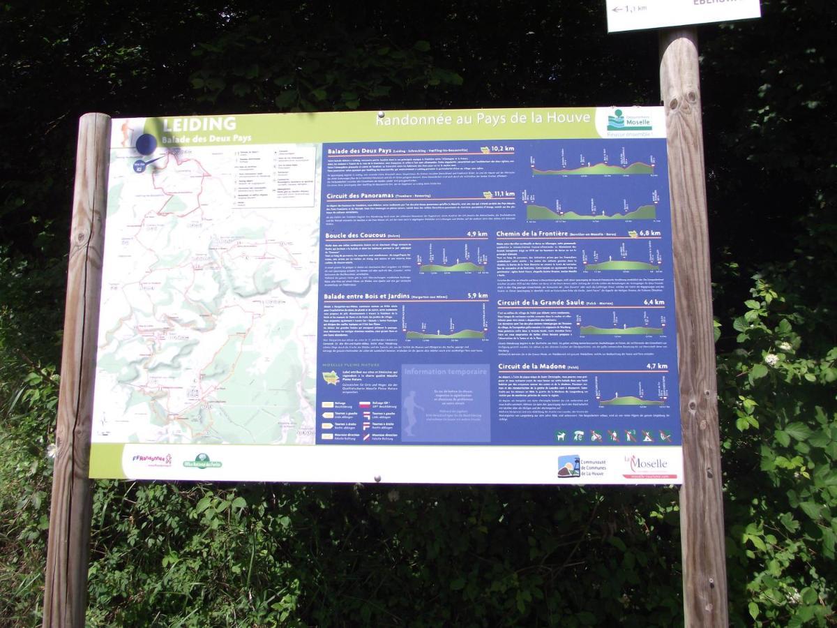 Gite "Vue Sur La Frontiere" Heining-les-Bouzonville Ngoại thất bức ảnh